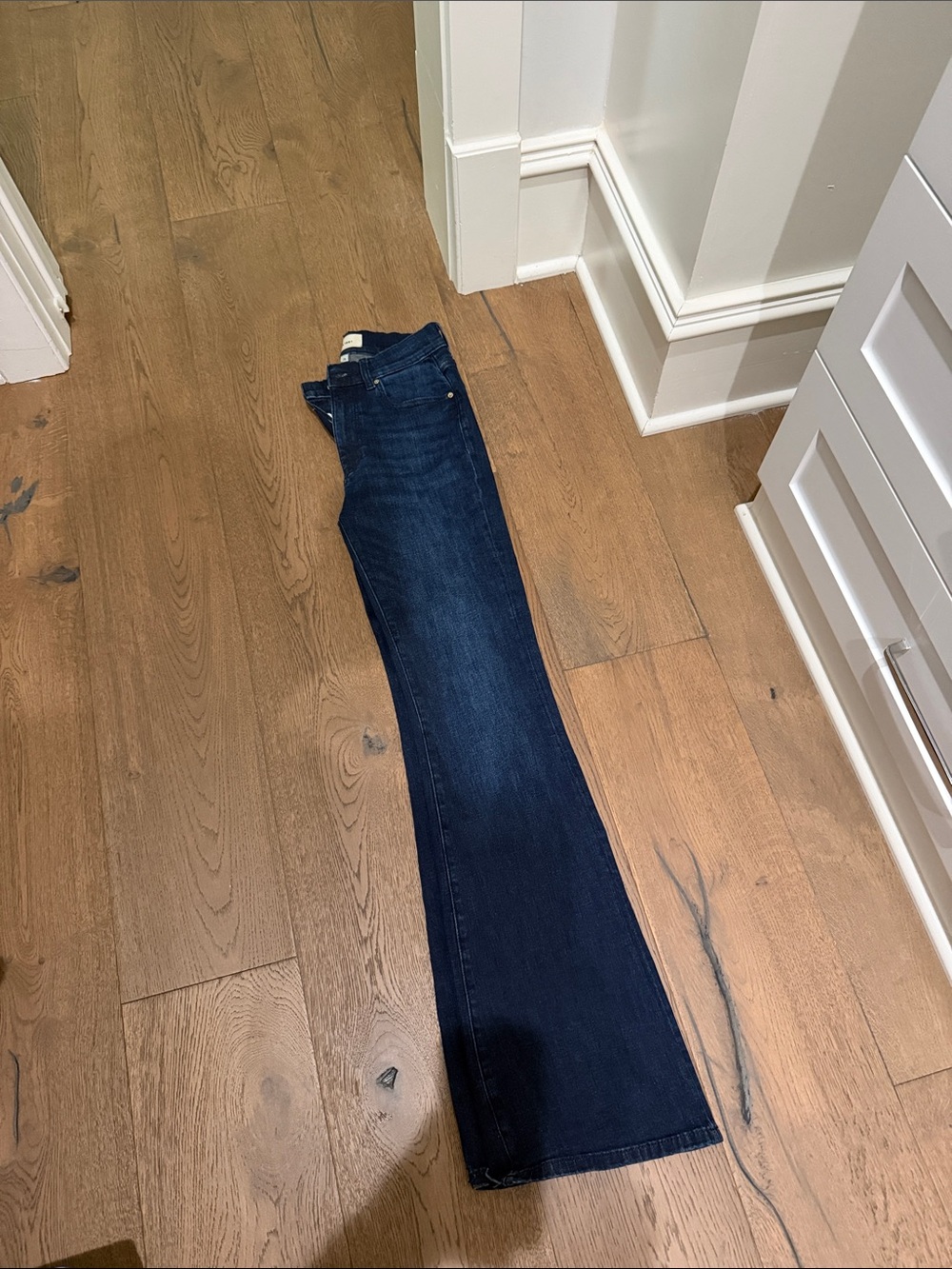 DL1961 Women's Dark Indigo Flare Jeans